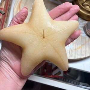 Sonoma Starfish Candle  - Tan
